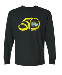 ANNIVERSARY TSHIRT LONG SLEEVE BLACK