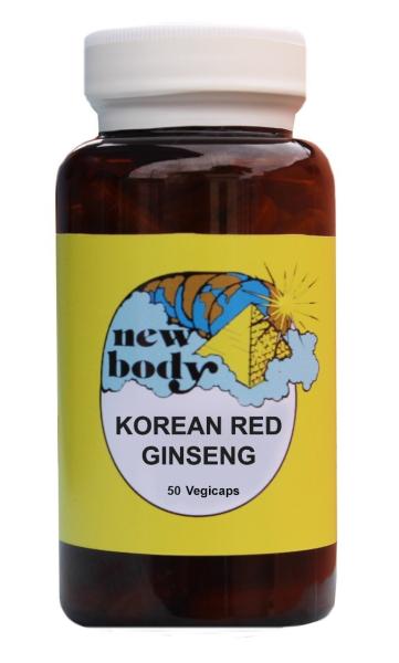 GINSENG (KOREAN RED) 50 CAPSULES